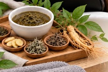 草药头皮护理 · Herbal Scalp Care Treatment